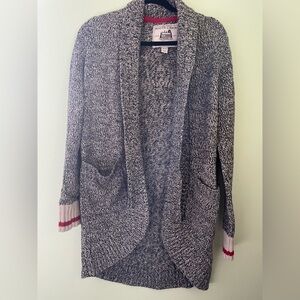 Womens Roots Canin Cardigan Black White Size XS